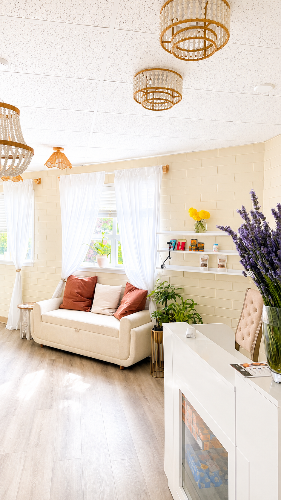 Reception Area | Victoria Healing Space – Acupuncture Clinic in Victoria BC